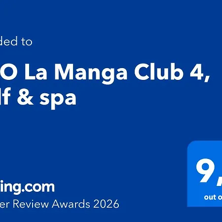 Elio Club 4, Golf & * La Manga del Mar Menor